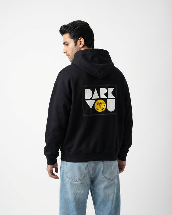 Dark You Oversized Graphic Hoodie