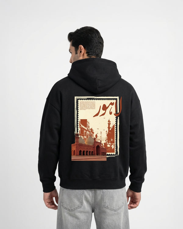 Lahore Legacy Oversized Graphic Hoodie